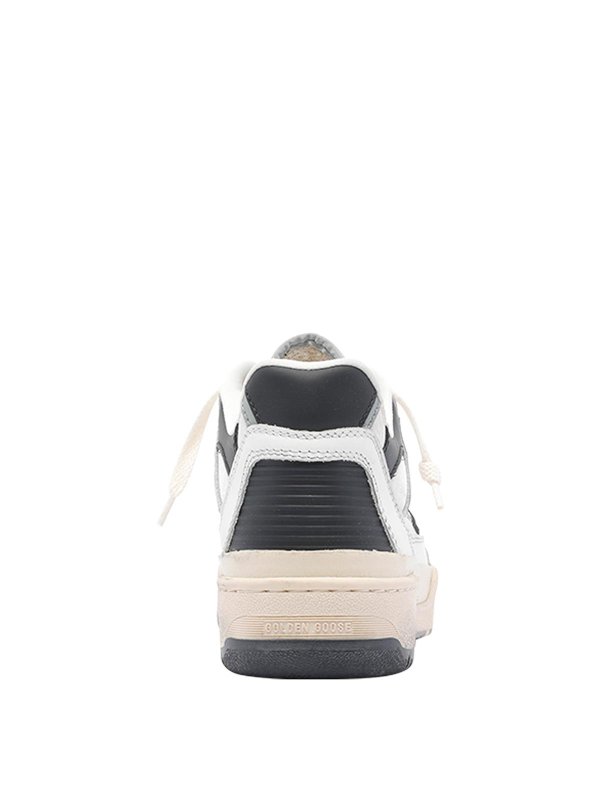 White And Blak Forty2 Sneakers shop online: GOLDEN GOOSE