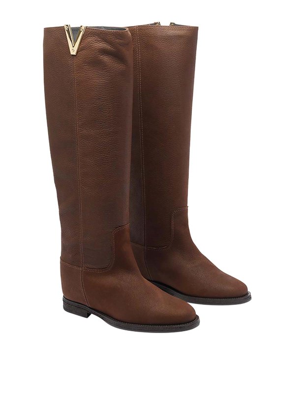 VIA ROMA 15: boots online - Brown V Boots