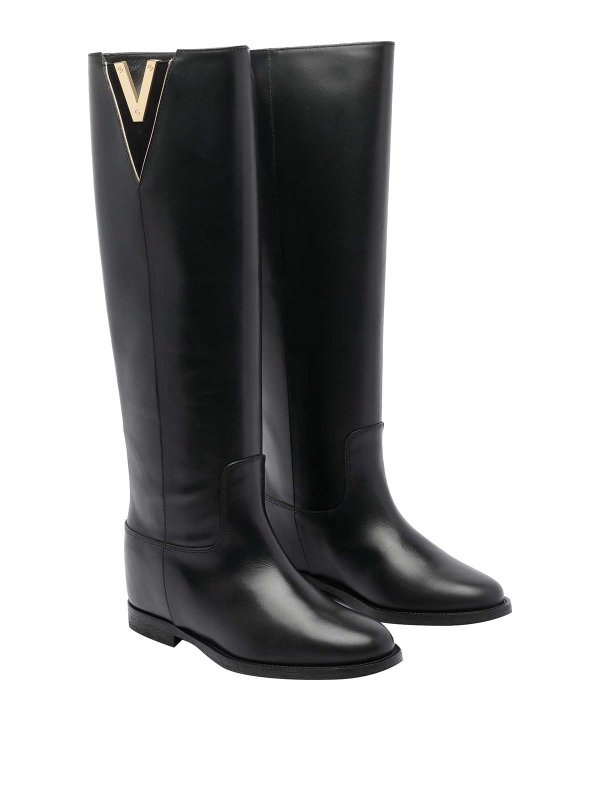 VIA ROMA 15: boots online - Black V Boots