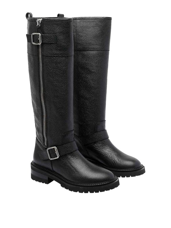 VIA ROMA 15: boots online - Black Buckles Boots