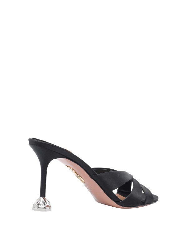 The Best Shops Aquazzura: court shoes - Kiss Me Quick Crystal Pump Sandals