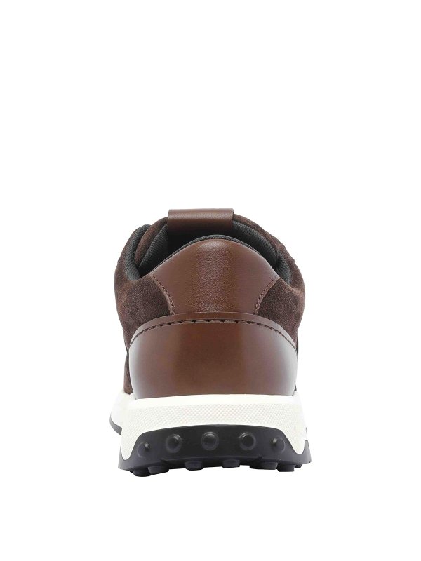 Brown Suede Sneakers shop online: TOD