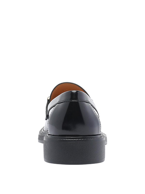 Mocassini in pelle nera shop online: TOD