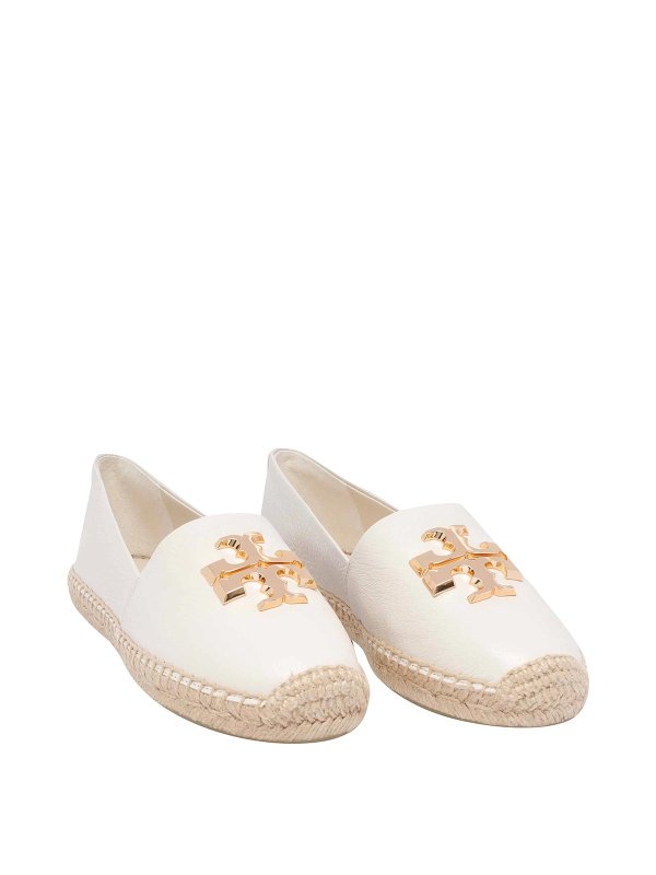 TORY BURCH: espadrilles online - White Eleanor Espadrilles