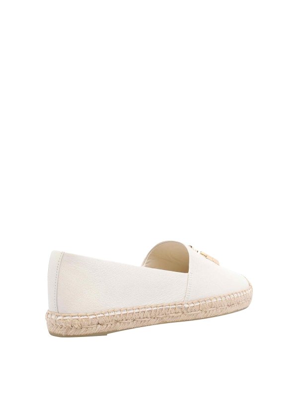 The Best Shops TORY BURCH: espadrilles - White Eleanor Espadrilles