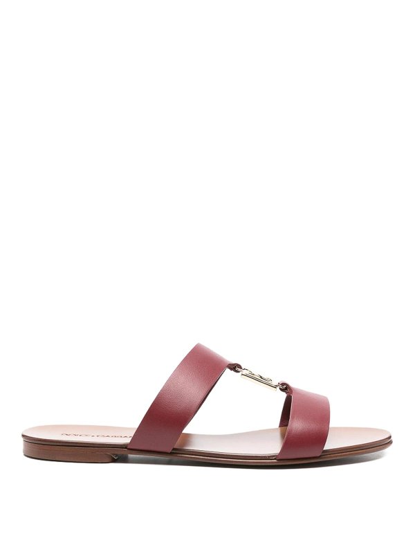 DOLCE & GABBANA: Sandalen - Sandalen - Rot