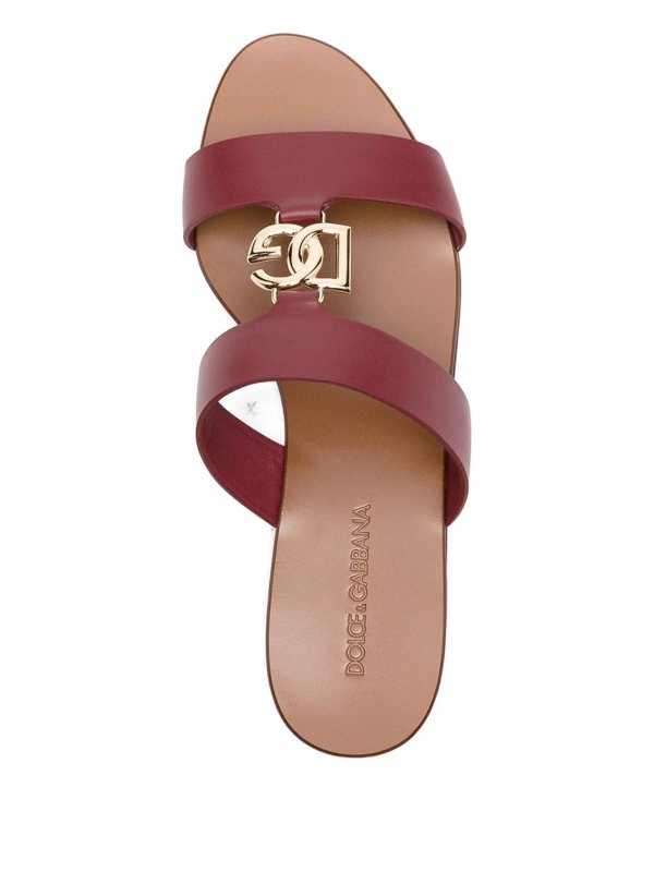 Sandalen - Rot shop online: DOLCE & GABBANA