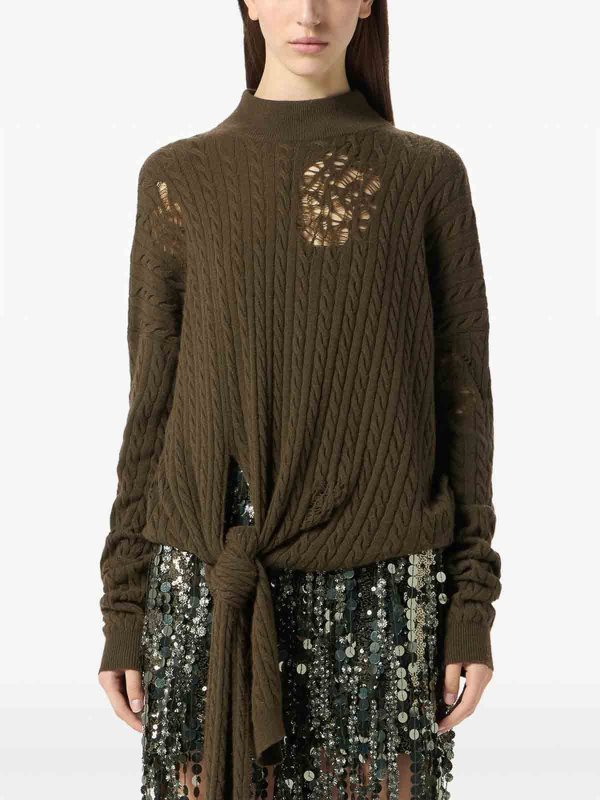 BLUMARINE buy online クルーネック - 緑