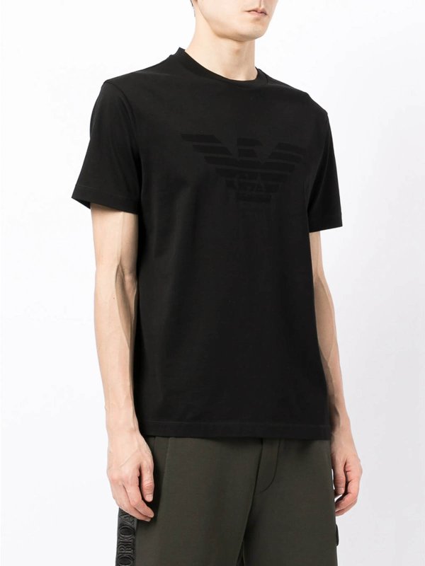 Tシャツ - 黒 shop online: EMPORIO ARMANI