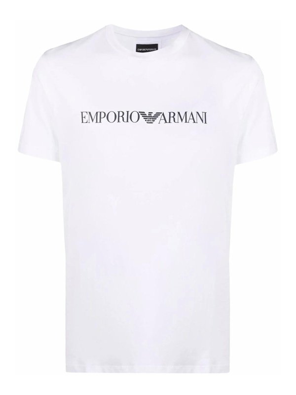 EMPORIO ARMANI: Camisetas - Camiseta - Blanco