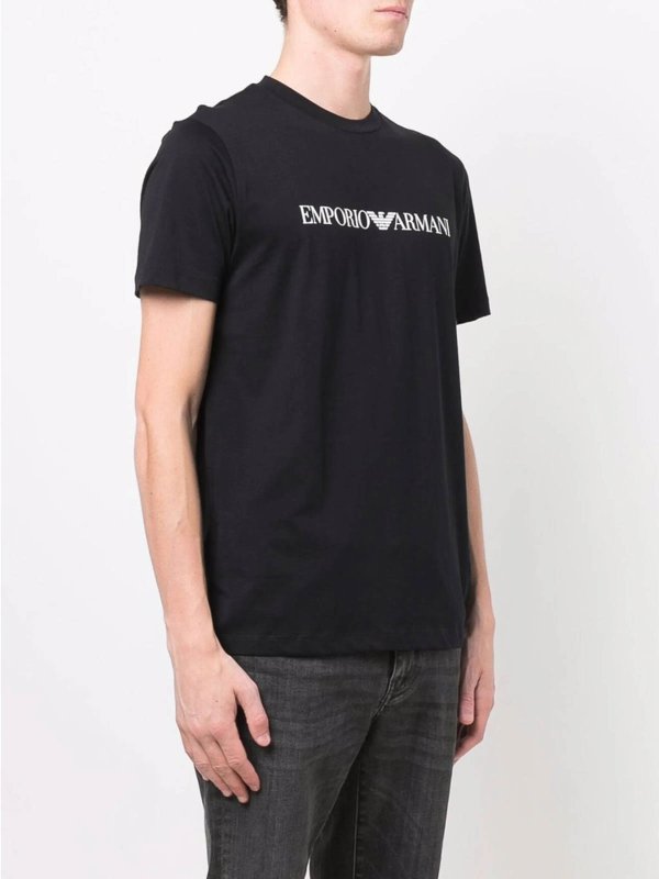 EMPORIO ARMANI: Camisetas online - Camiseta - Azul