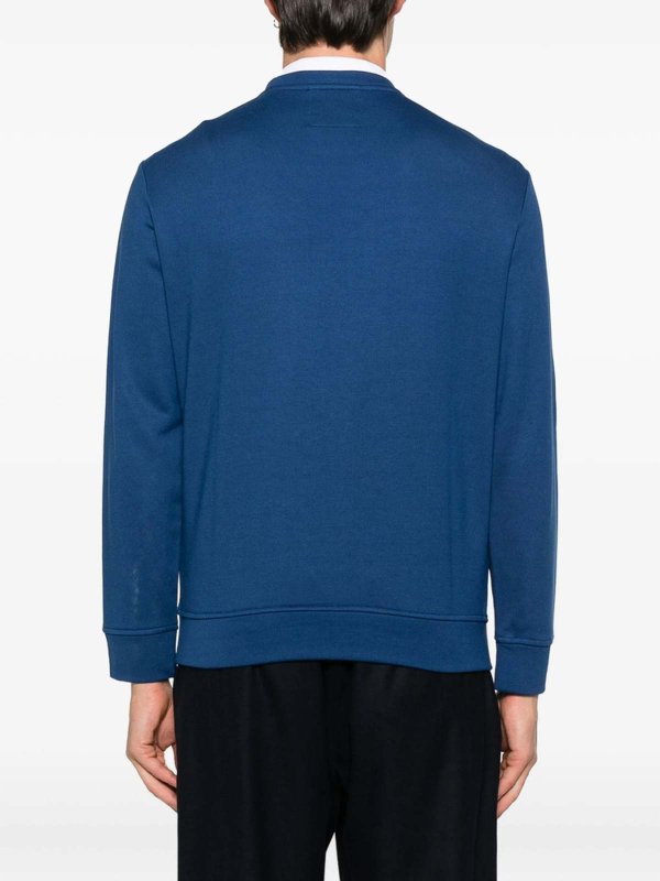 The Best Shops EMPORIO ARMANI: スウェット＆セーター - スウェットシャツ/セーター - ブルー