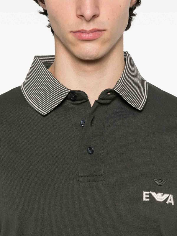 The Best Shops EMPORIO ARMANI: Pull col rond - Pull Col Rond - Vert