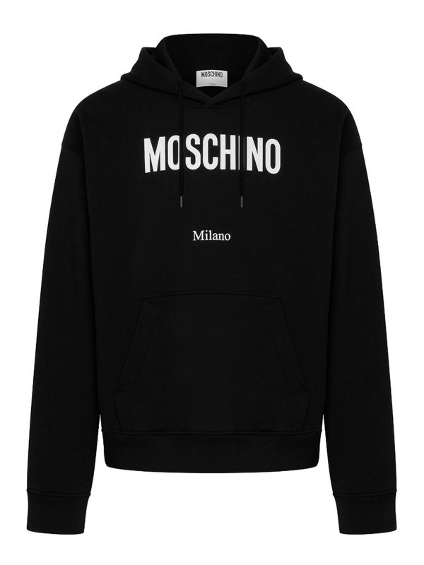 MOSCHINO: スウェット＆セーター - スウェットシャツ/セーター - 黒