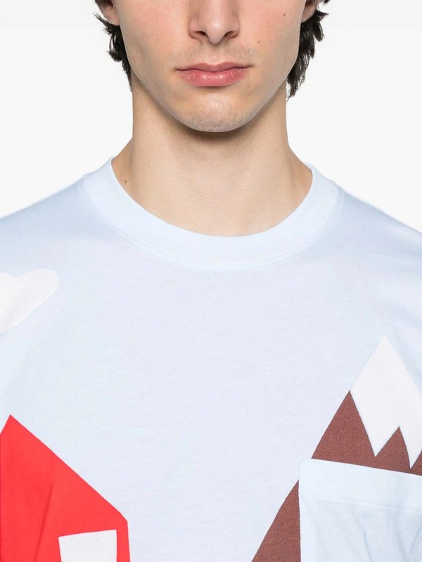 T-Shirt - Bleu shop online: MOSCHINO