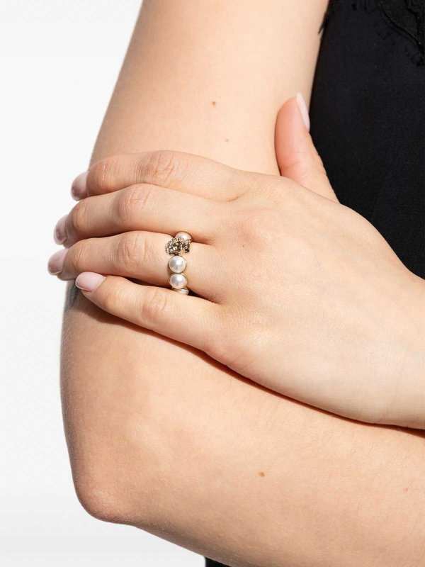 Ring shop online: ALEXANDER MCQUEEN