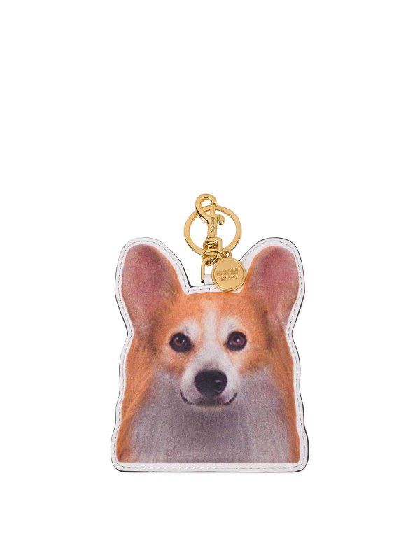 MOSCHINO: キーホルダー - キーホルダー - オレンジ