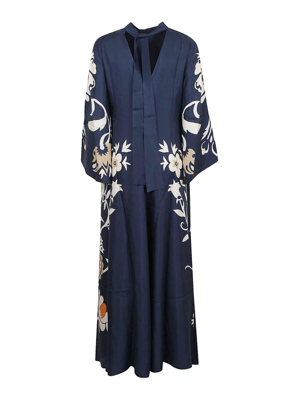 LA DOUBLEJ: Knielange Kleider - Knielanges Kleid - Bunt