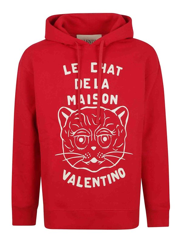 VALENTINO GARAVANI: Sweatshirts & Sweaters - Jersey sweatshirts Le Chat de la Maison