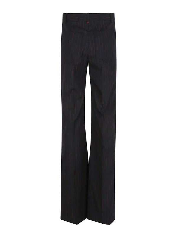 VICTORIA BECKHAM: Pantalons casual online - Pantalons Décontractés - Bleu Foncé