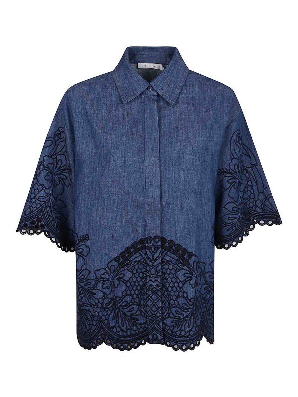 ZIMMERMANN: Chemises - Chemise - Denim