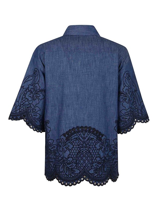 ZIMMERMANN: Chemises online - Chemise - Denim