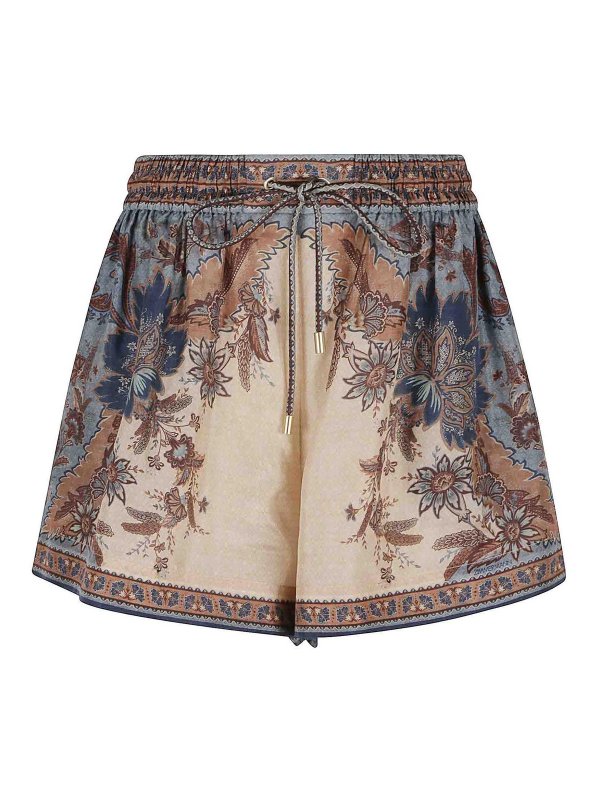 ZIMMERMANN: Shorts - Short - Bleu