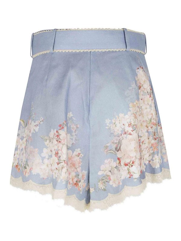 ZIMMERMANN: short dresses online - Cascadian Tuck Short