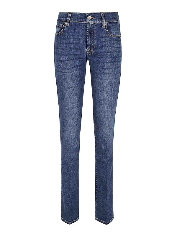 7 FOR ALL MANKIND: Jeans boot-cut - Jeans Boot-Cut - Azul