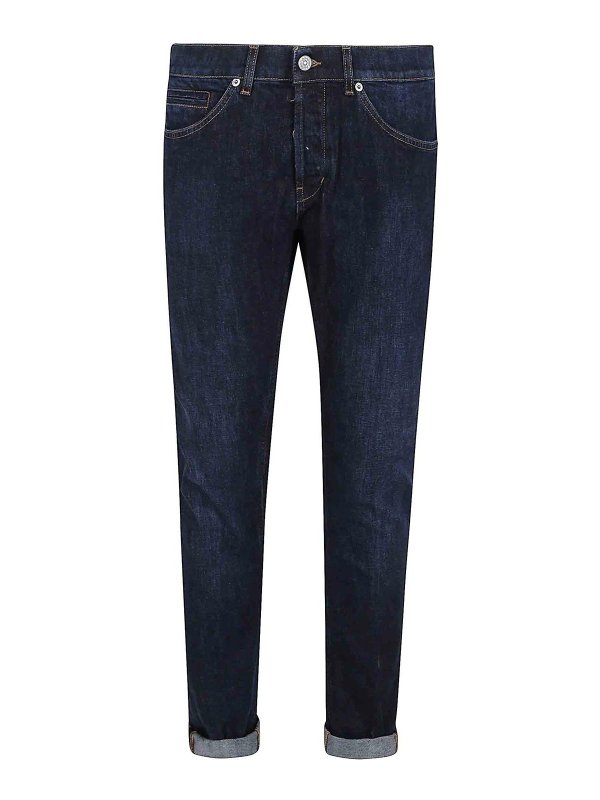 DONDUP: Pantalons casual - Pantalons Décontractés - Bleu