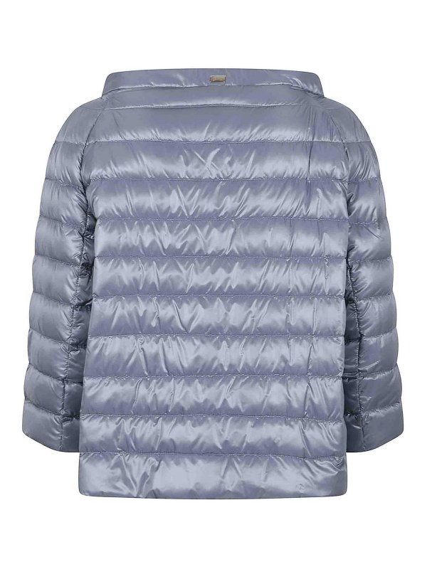 HERNO: Vestes-rembourrees online - Blouson Rembourré - Bleu Clair