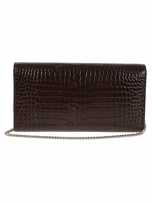 JIMMY CHOO: Clutches online - Clutch - Braun