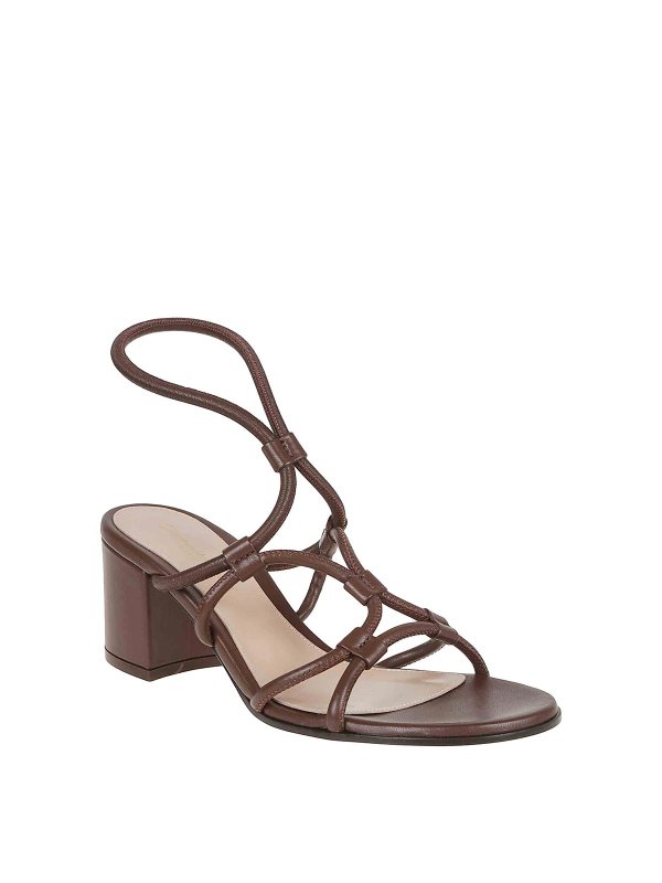 Gianvito Rossi: Sandalen online - Sandalen - Braun