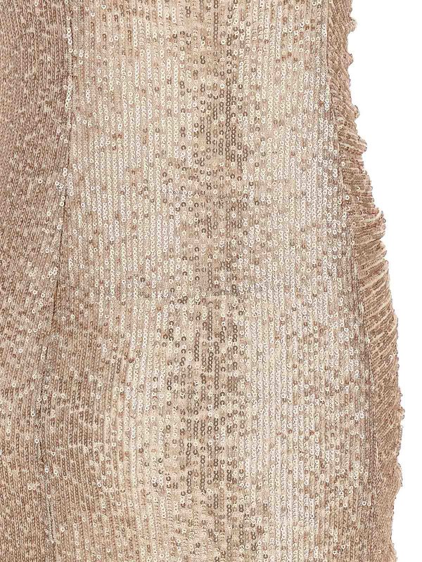 Strapless Shirred Front Dress shop online: Norma Kamali