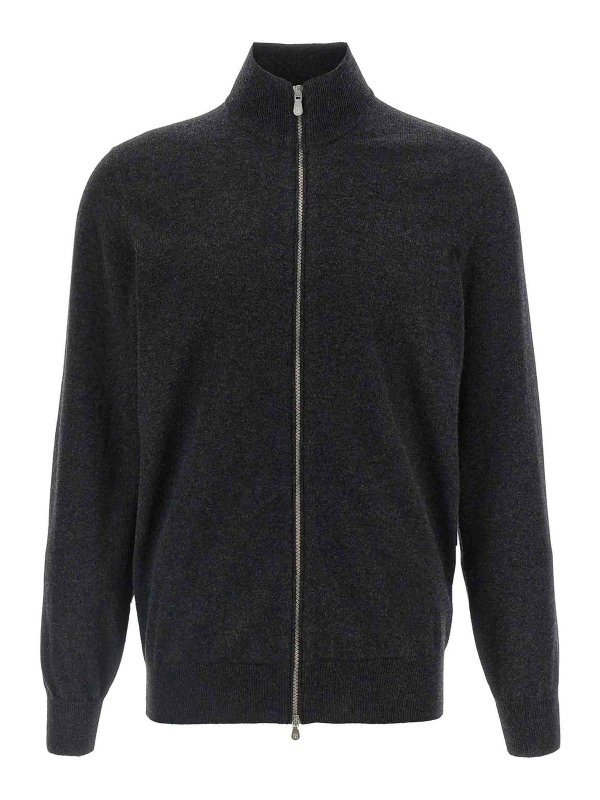 BRUNELLO CUCINELLI: cardigans - Zip Cardigan