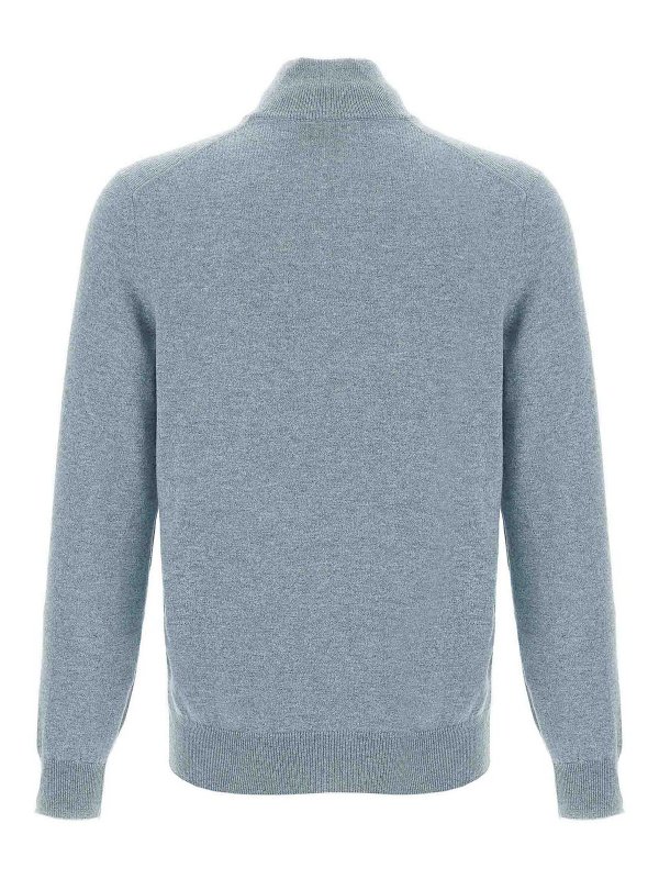 BRUNELLO CUCINELLI: cardigans online - Half-Zip Sweater