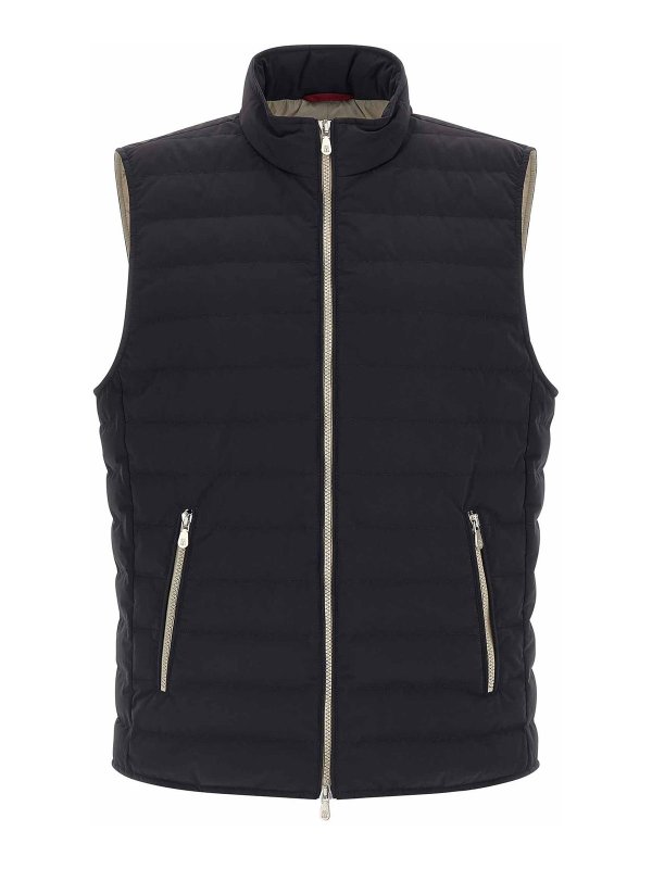 BRUNELLO CUCINELLI: ベスト - ベスト - ブルー