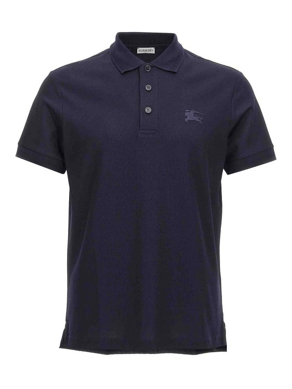 BURBERRY: Poloshirts - Poloshirt - Blau