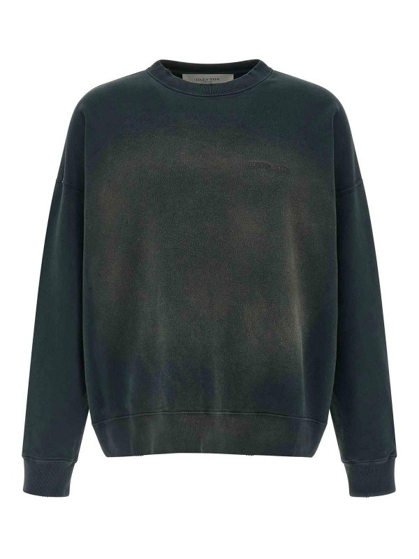 GOLDEN GOOSE: Sweatshirts & Pulls - Sweat-Shirts - Noir