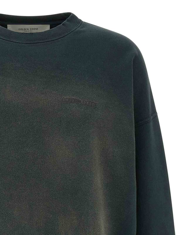 The Best Shops GOLDEN GOOSE: Sweatshirts & Pulls - Sweat-Shirts - Noir