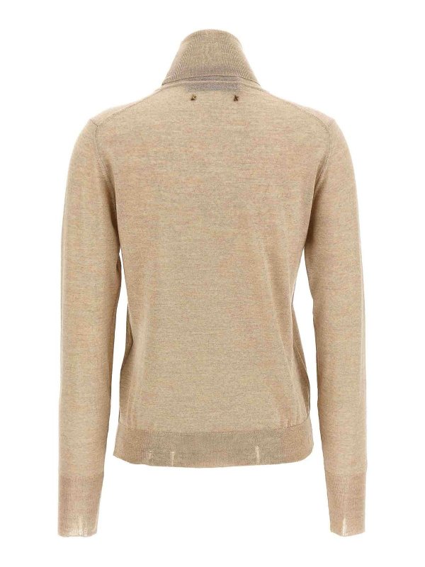 GOLDEN GOOSE: Cardigans online - Cardigan - Beige