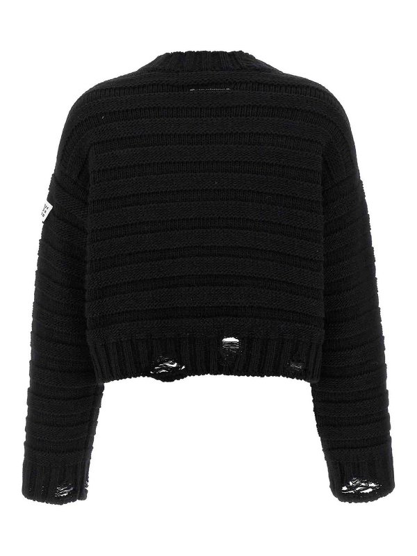 MM6 MAISON MARGIELA: クルーネック online - クルーネック - 黒