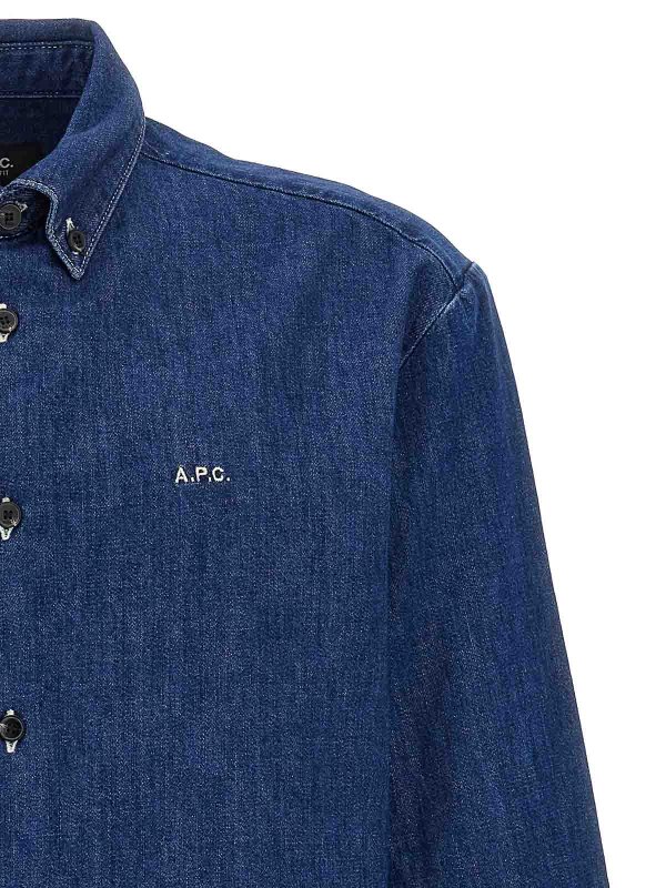 The Best Shops A.P.C.: シャツ - シャツ - ブルー