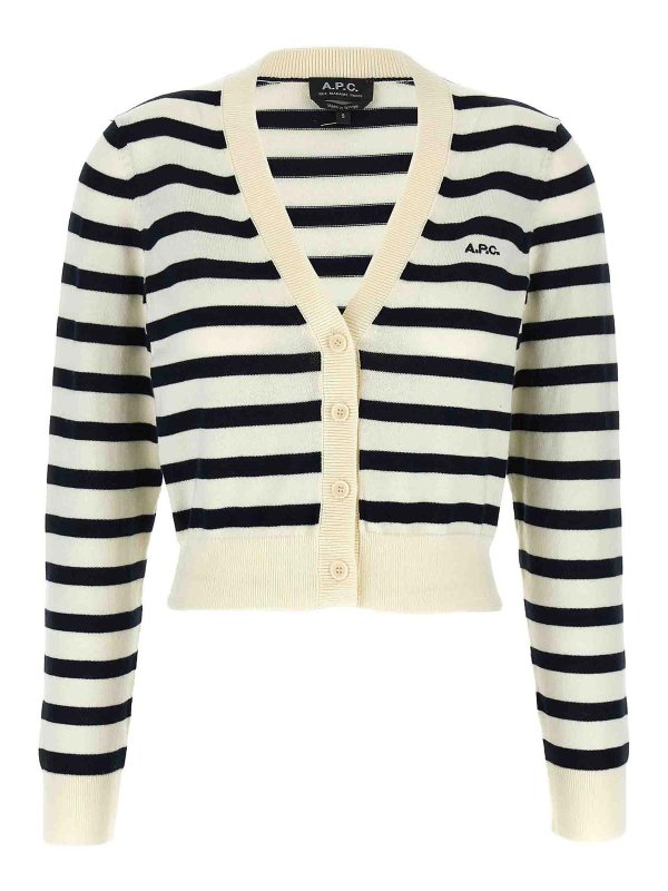 A.P.C.: カーディガン - カーディガン - ブルー
