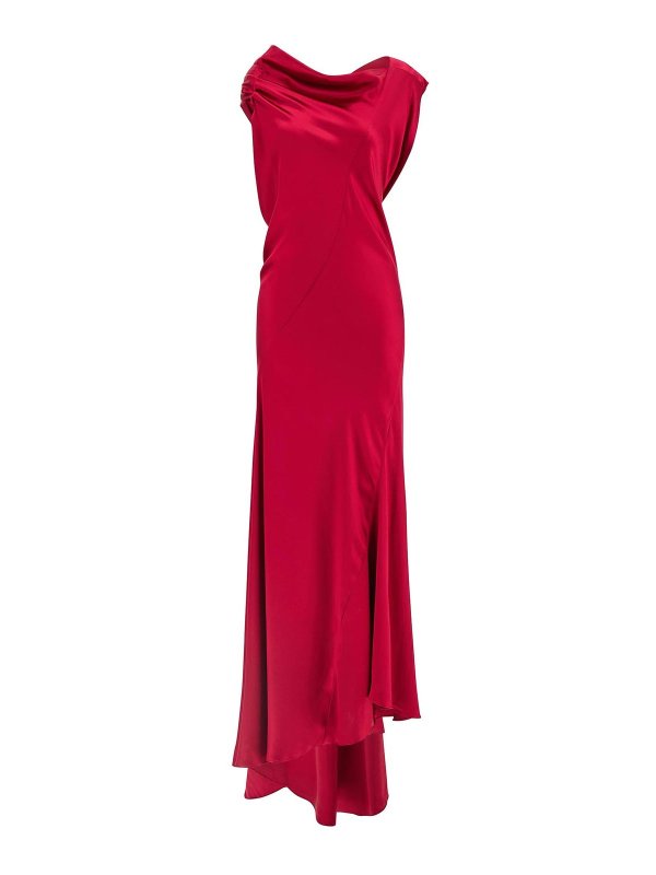 ALBERTA FERRETTI: abiti al ginocchio - Abito raso