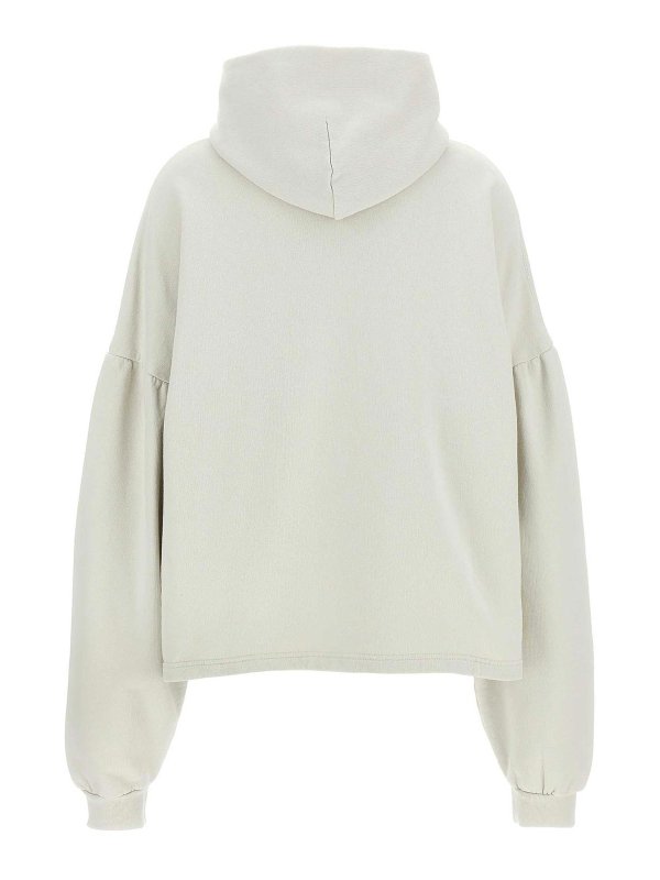 BALENCIAGA: Sweatshirts & Sweaters online - Cropped Logo Hoodie