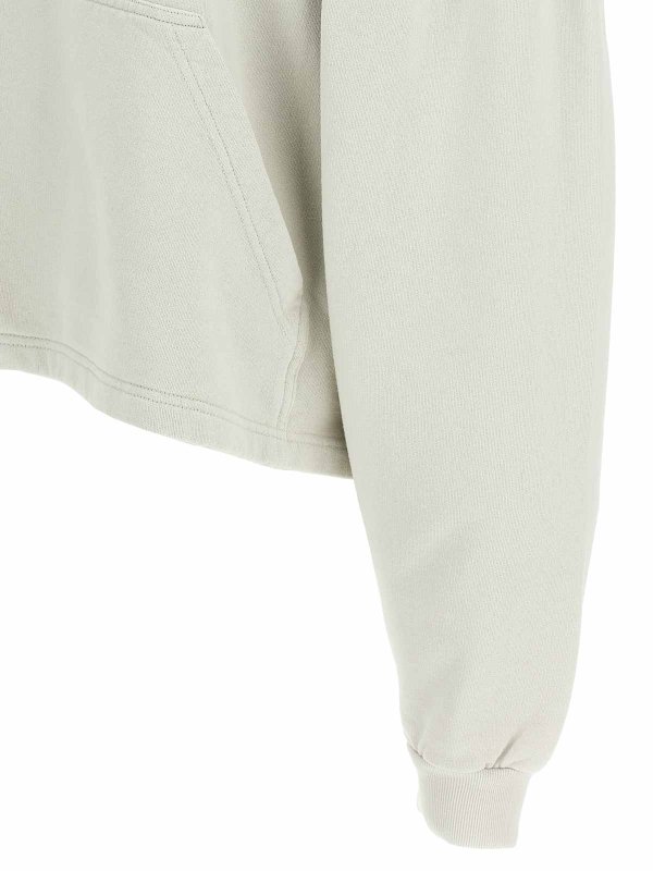 Cropped Logo Hoodie shop online: BALENCIAGA