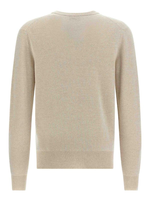 BRIONI: crew necks online - Ribbed Sweater