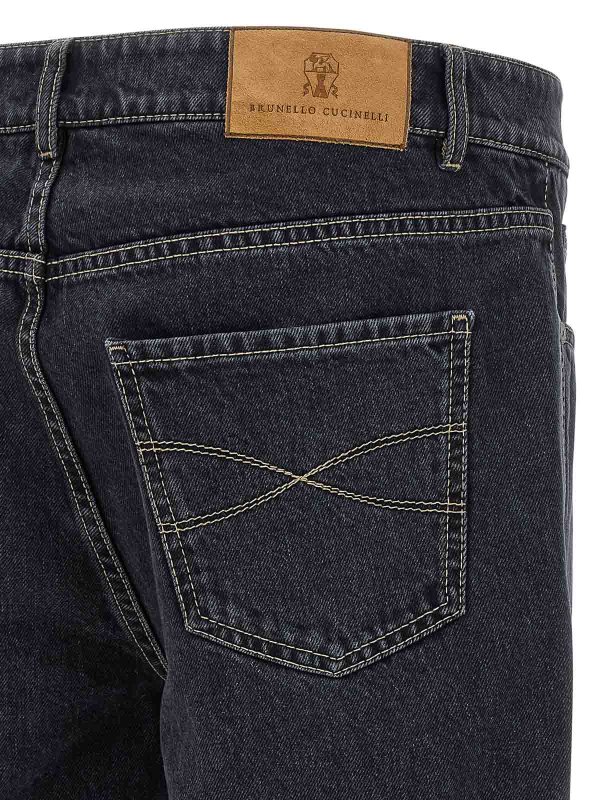 Garment-Dyed Jeans shop online: BRUNELLO CUCINELLI