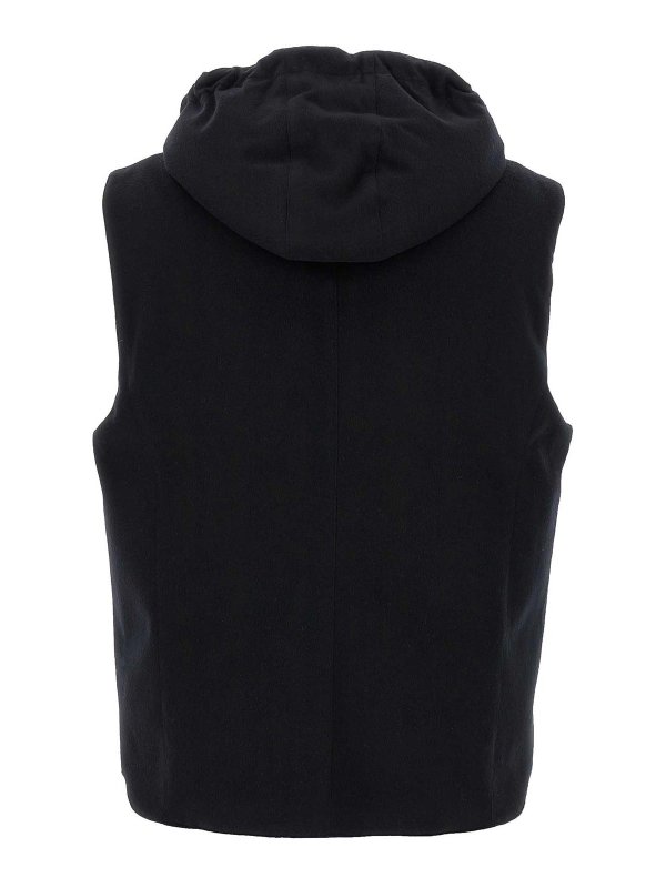 BRUNELLO CUCINELLI: Westen online - Weste - Schwarz